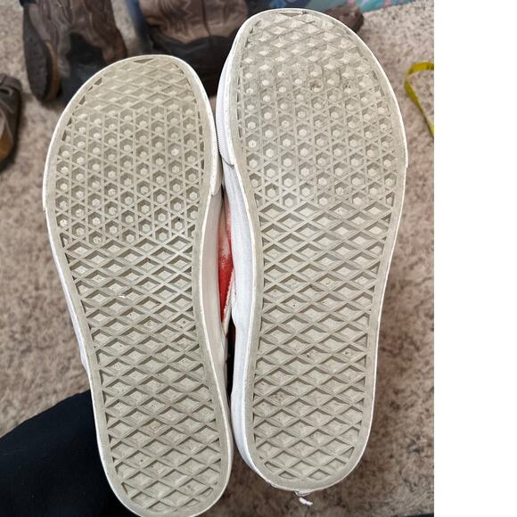 Vans Python Snake Devil Cat? Painted Slip On Sneakers Shoes Size M9.5 W11 - Picture 10 of 10